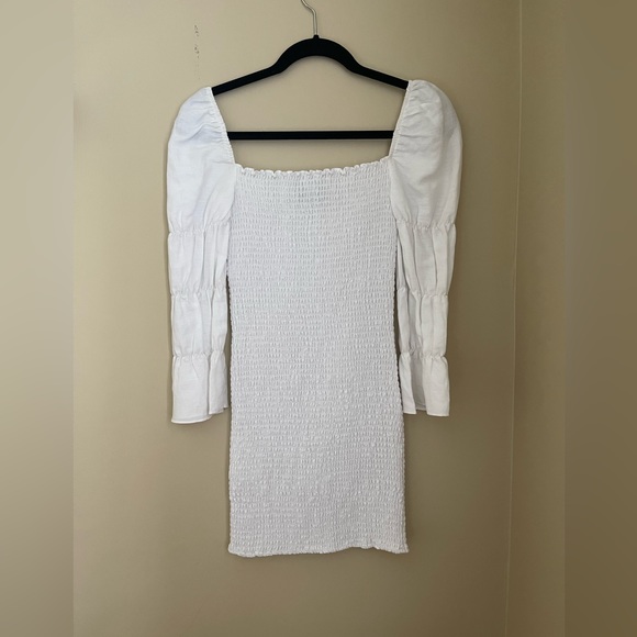 Reformation White Mini Dress - Picture 3 of 4